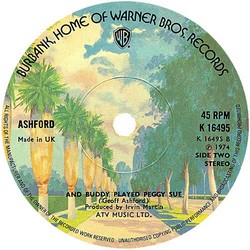 Ashford - And Buddy Played Peggy Sue - WBros