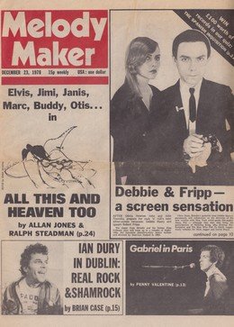 Melody Maker Cover