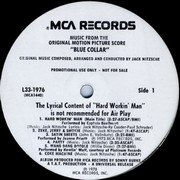 Jack Nitzsche-Captain Beefheart - Hard Workin' Man - MCA 1976