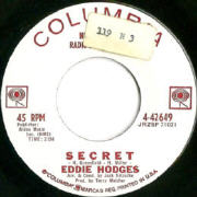 Eddie Hodges - Secret - Columbia 42649