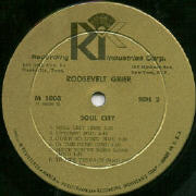 Roosevelt Grier - To Her Terrace - R.I.C. 1008, Soul City - LP