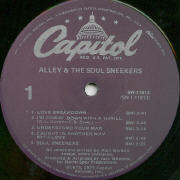 Alley & The Soul Sneekers - Understand Your Man - Capitol LP SW 11913
